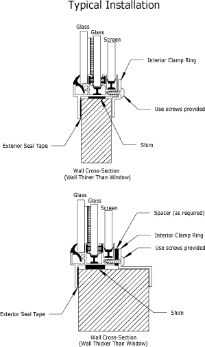 Where can you find directions to install a replacement window?