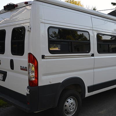 Ram ProMaster Campervan Conversion Windows