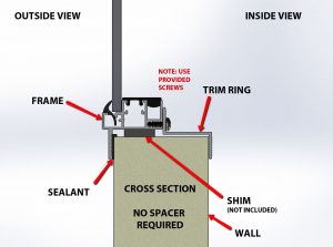 Typical Frame Installation