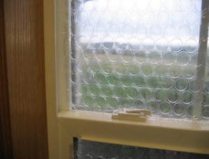 rv window insulation technique