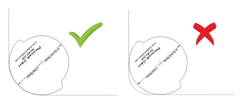 Radius measurement tool