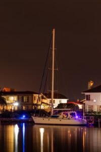 boat dock lights